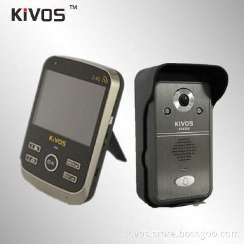New 3.5inch TFT Wireless Video Door Phone Doorbell Intercom System